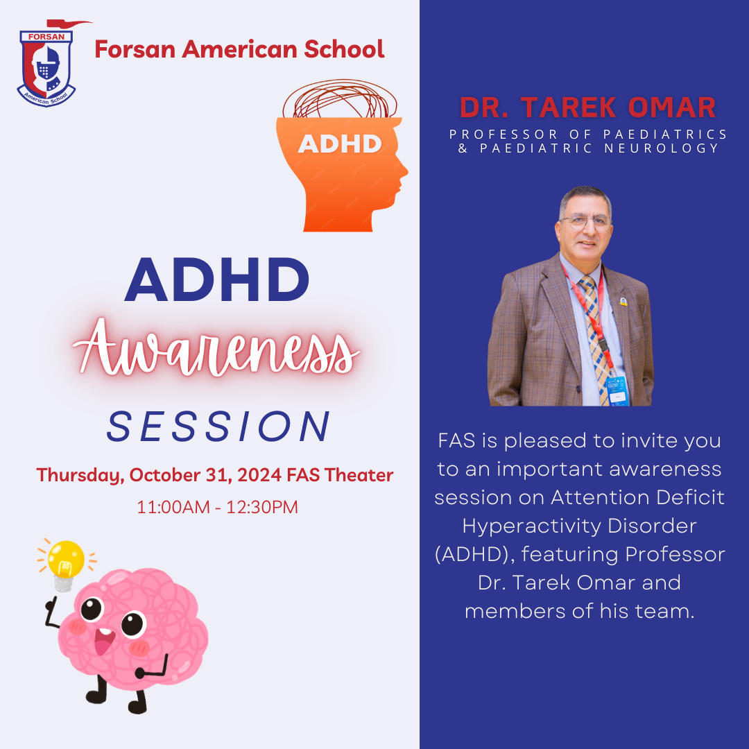 Attention Deficit Hyperactivity Disorder (ADHD), by Dr. Tarek Omar and his team